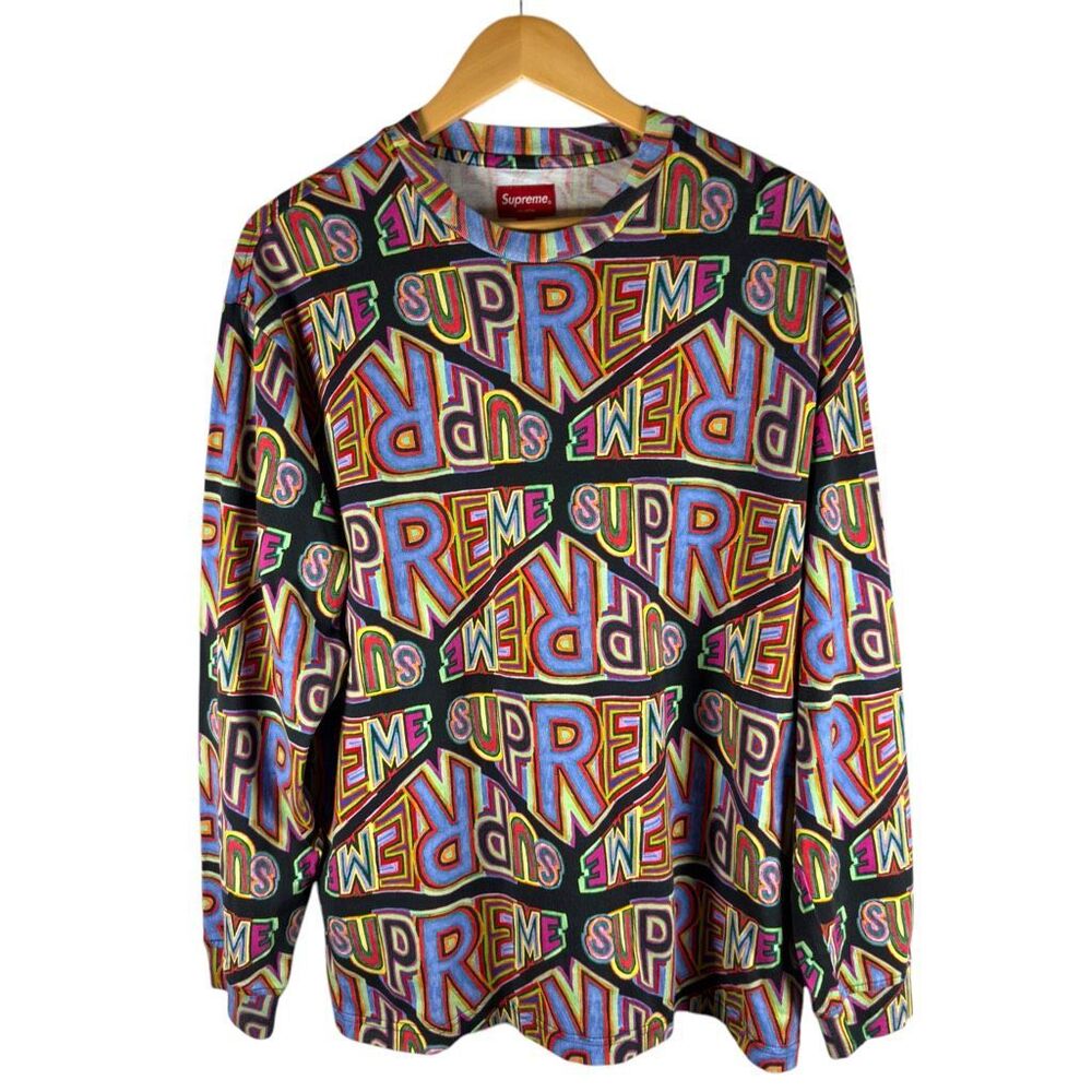 Supreme FW20 Black Perspective Long Sleeve T-shirt Men’s M | Streetwear Skater